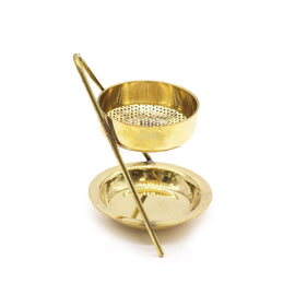 Brass Resin Incense Warmer - Fixed