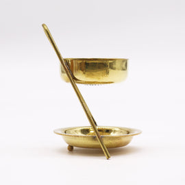 Brass Resin Incense Warmer - Fixed