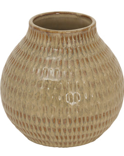 Sabbia Collection Medium Textured Vase