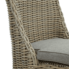 Capri Collection Outdoor Round Dining Chair