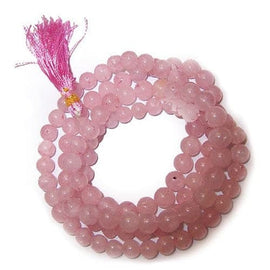 108 Bead Mala - Rose Quartz