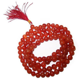 108 Bead Mala - Carnelian