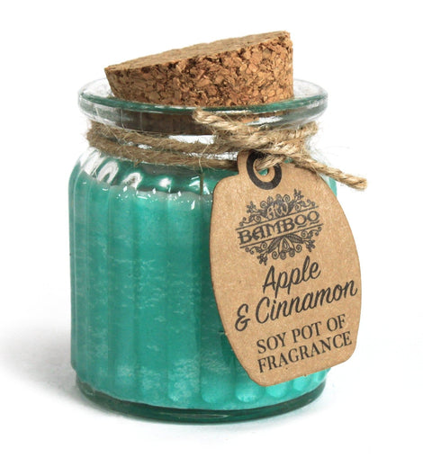 Apple & Cinnamon Soy Pot of Fragrance Candles