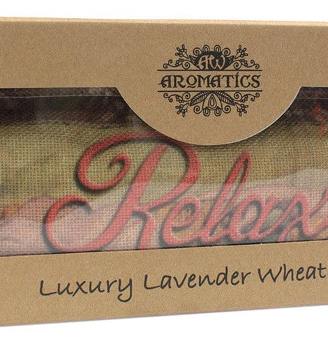 Luxury Lavender Wheat Bag in Gift Box  - Sleeping RELAX
