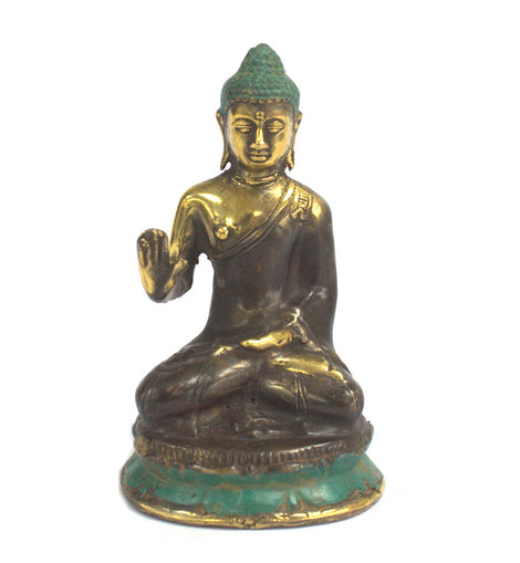 Med Hand Up Sitting Buddha