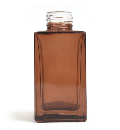 100 ml Square Long Reed Diffuser Bottlle - Amber
