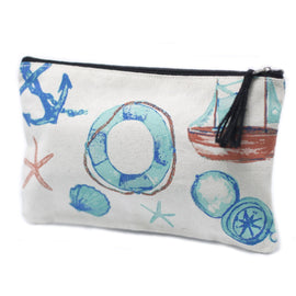 Classic Zip Pouch - Anchors