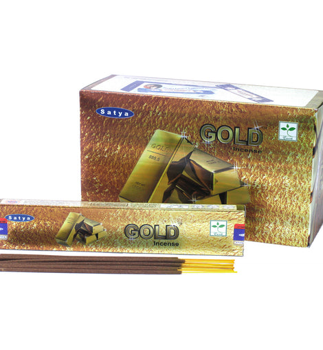 Satya Incense 15gm - Gold