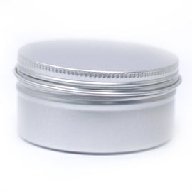 Aluminium Tin Box Round with Screw Top - 70x35mm