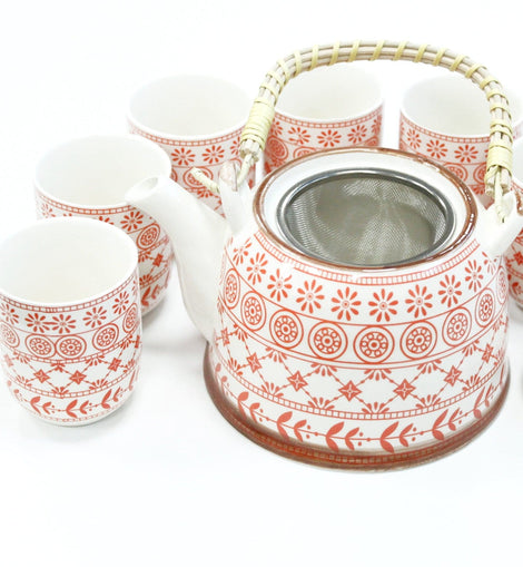 Herbal Teapot Set - Amber