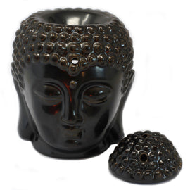 Buddah Head Oil Burner - Dark Brown