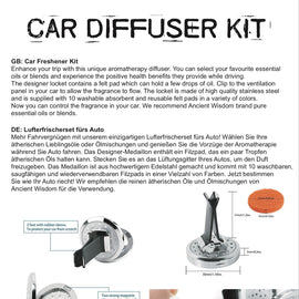 Car Diffuser Kit - Hamsa - 30mm