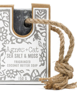 Soap On A Rope - Sea Salt And Moss