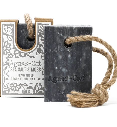 Soap On A Rope - Sea Salt And Moss