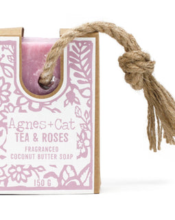 Soap On A Rope - TEA & ROSES