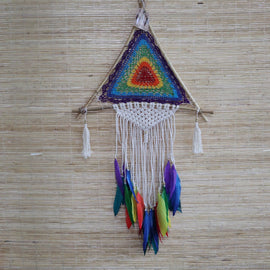 Bali Dreamcatchers - Large Multi Pyramid