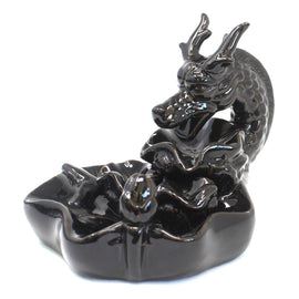 Backflow Incense Burner - Large Dragon Pool