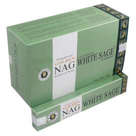 15g Golden Nag - White Sage Incense