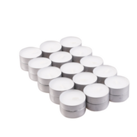 30x Unscented Tealight (4hr)