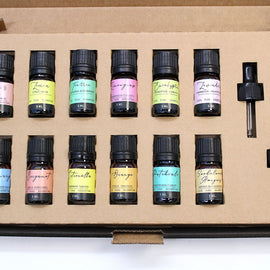 Aromatherapy Essential Oil Set - The Top 12