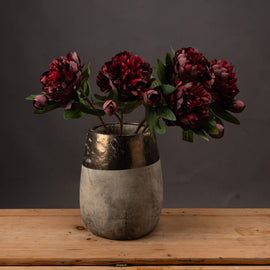 Burgundy Peony Rose