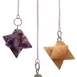 Merkaba (star) Pendulums - (asst)