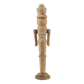 Natural Large Nutcracker Decoration