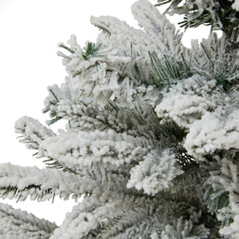 Medium Snowy Spruce Tree