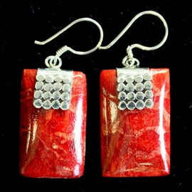 925 Silver Earrings - SQ Mini Discs