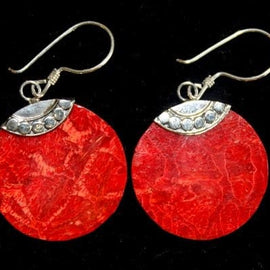 925 Silver Earrings - Classic Disc