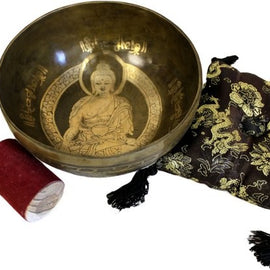 Brass Golden Buddha - Special S'Bowl Set