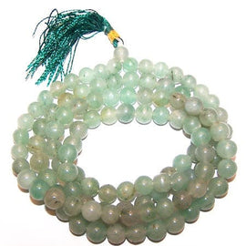 108 Bead Mala - Green Aventurine