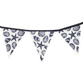 All Over Seashell Fabric Bunting