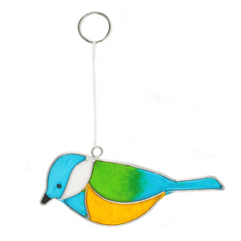 Blue Tit Bird Suncatcher