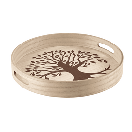 35cm Tree of Life Engraved Tray