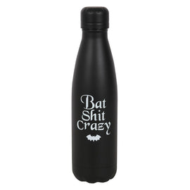 Bat Shit Crazy Metal Water Bottle