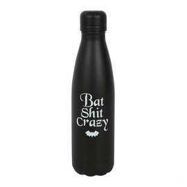 Bat Shit Crazy Metal Water Bottle