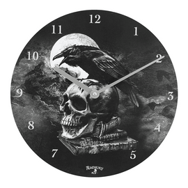 Alchemy Poe's Raven Clock