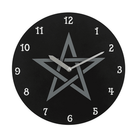 28cm Pentagram MDF Clock