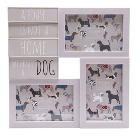 29cm Dog Multi Photo Frame