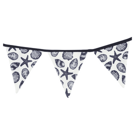 All Over Seashell Fabric Bunting