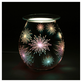 3D Firework Effect Light Up Electric Oil Burner