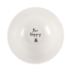 Bee Happy Ceramic Bowl