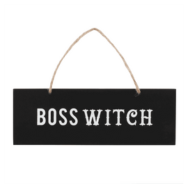 Boss Witch Wall Sign