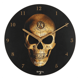 Alchemy Omega Skull Clock