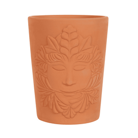 16cm Green Goddess Terracotta Plant Pot